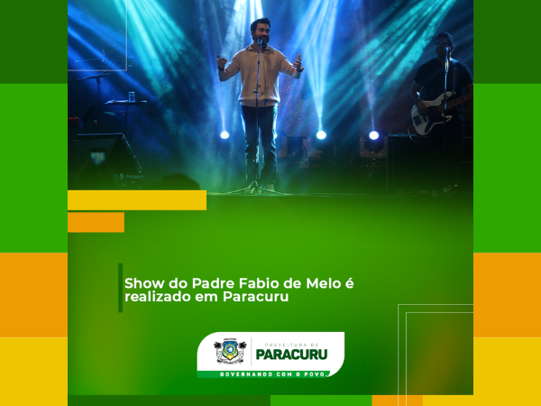 Show do Padre Fabio de Melo é realizado em Paracuru