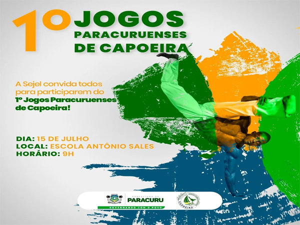 1º Jogos Paracuruenses de Capoeira