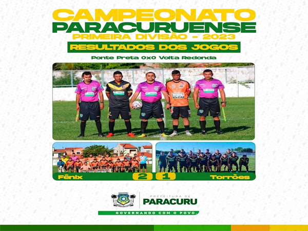 Campeonato Paracuruense da 1°Divisão 2023.