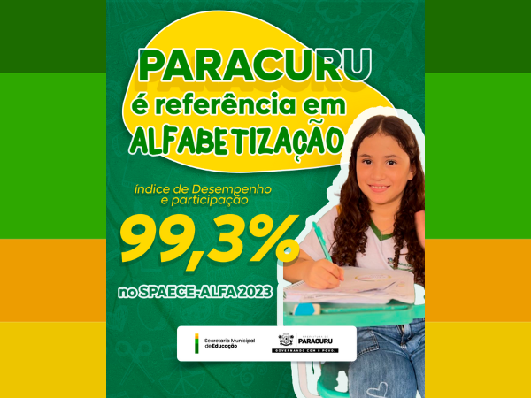 Paracuru é referência em alfabetização